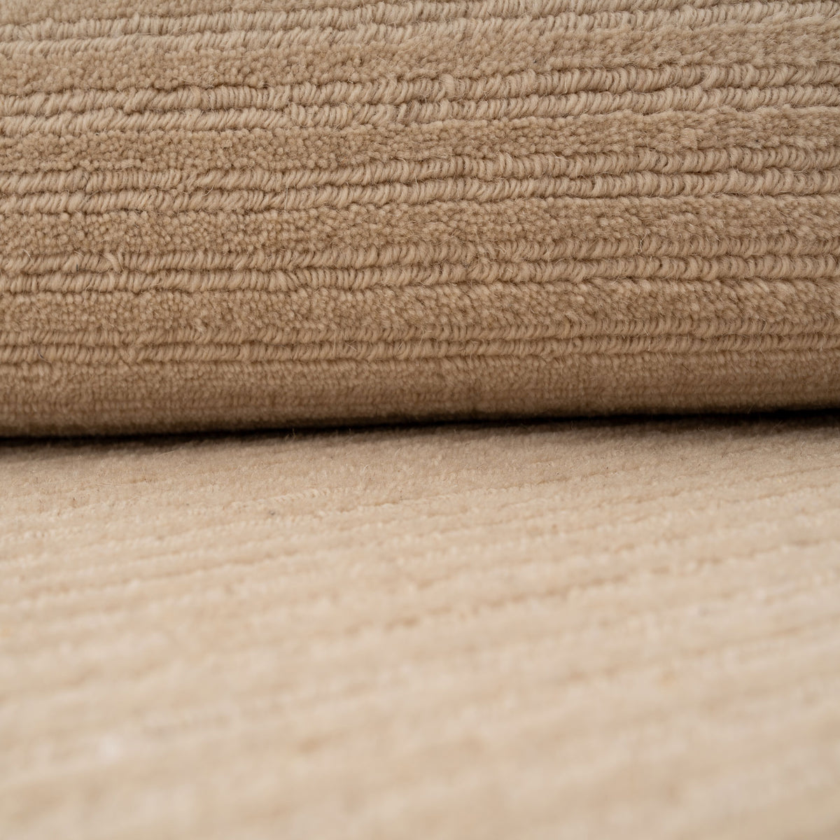 Neutral Bordered Wool Rug - Olann Neutral