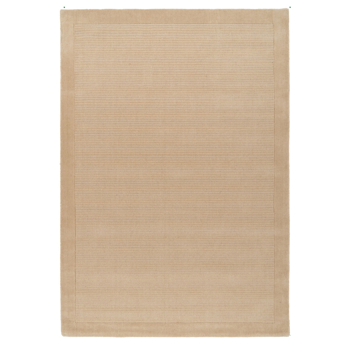 Neutral Bordered Wool Rug - Olann Neutral