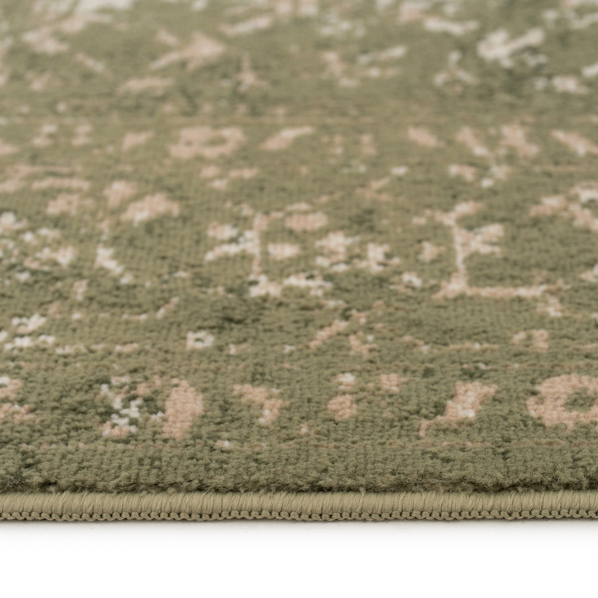 Green Vintage Medallion Area Rug - Linden