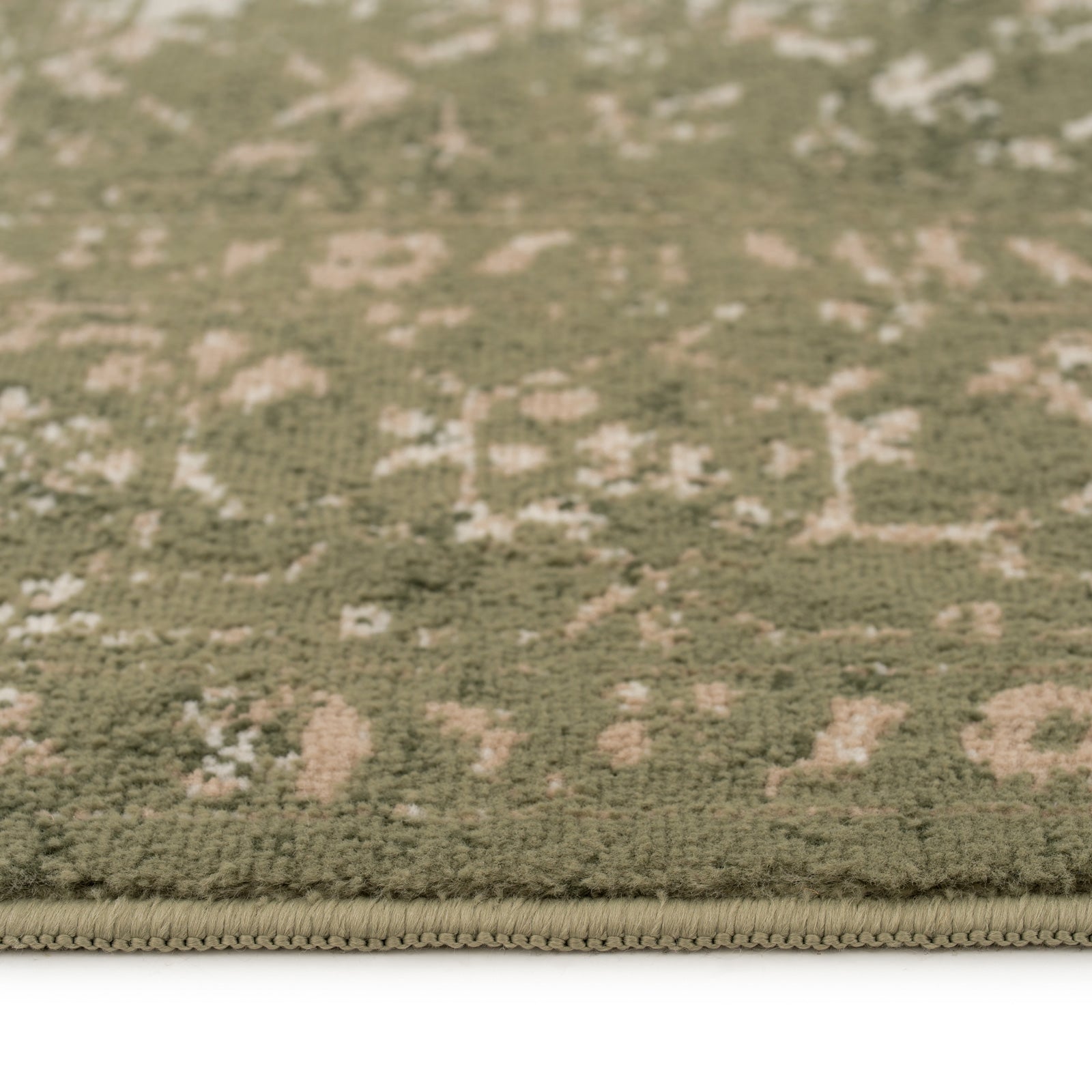 Green Vintage Medallion Area Rug - Linden