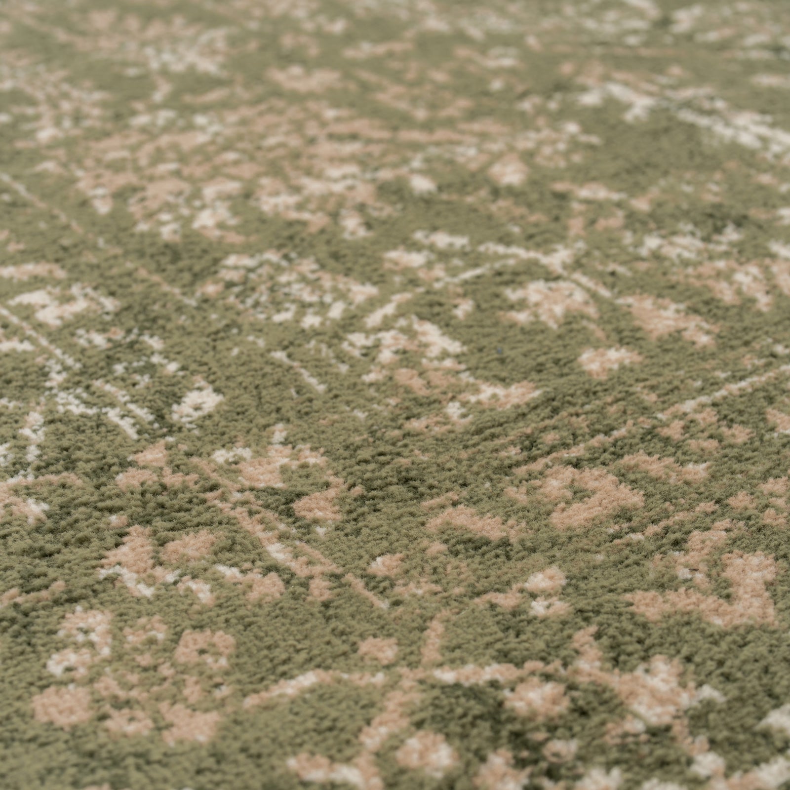Green Vintage Medallion Area Rug - Linden