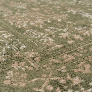 Green Vintage Medallion Area Rug - Linden
