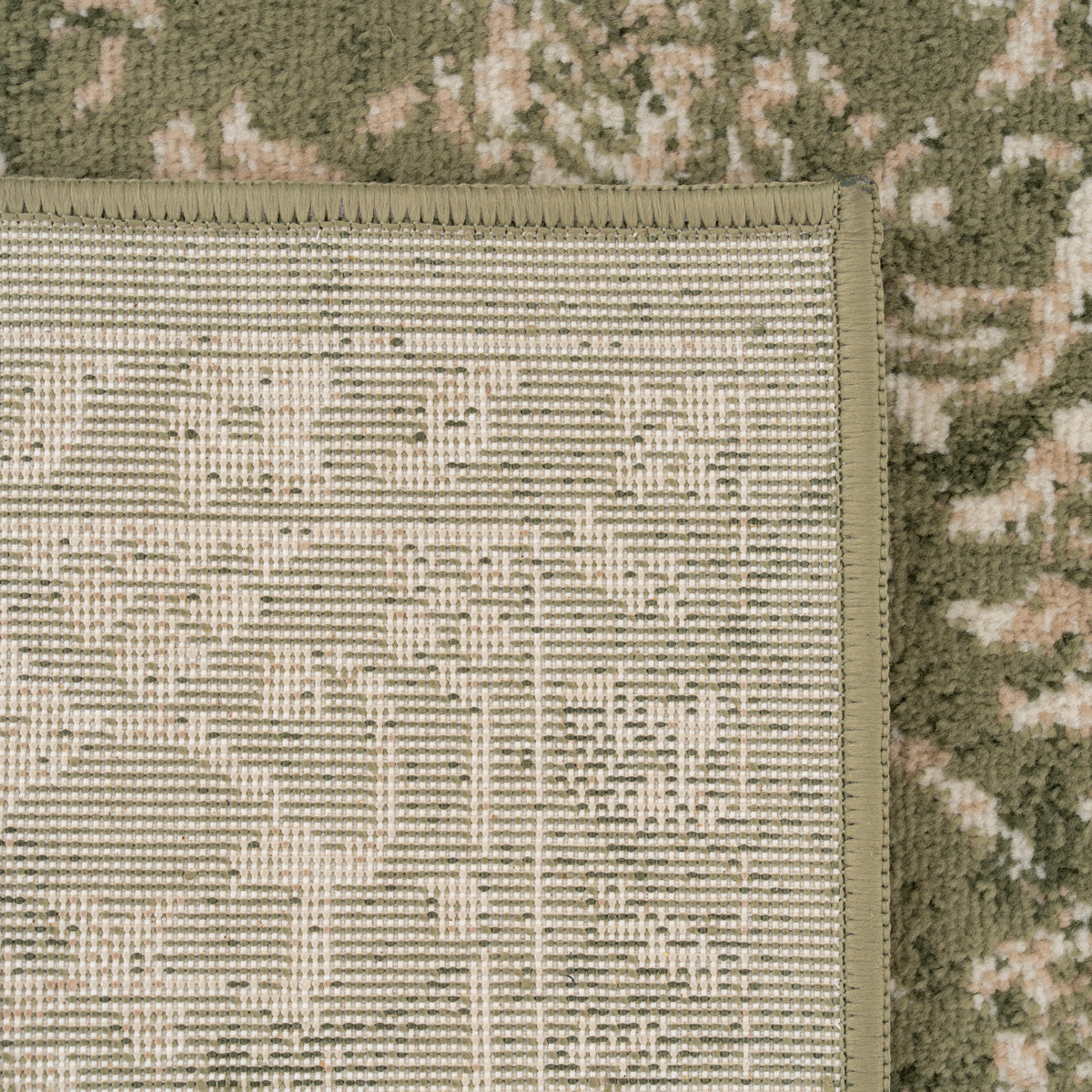 Green Vintage Medallion Runner - Linden