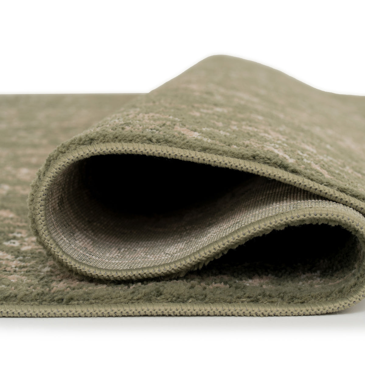 Green Vintage Medallion Area Rug - Linden