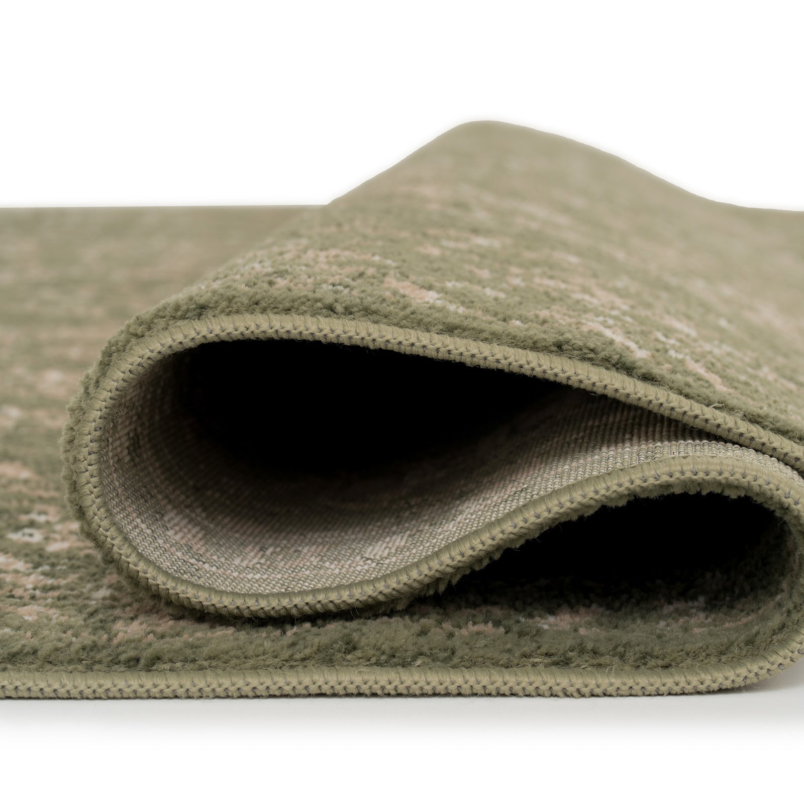 Green Vintage Medallion Runner - Linden