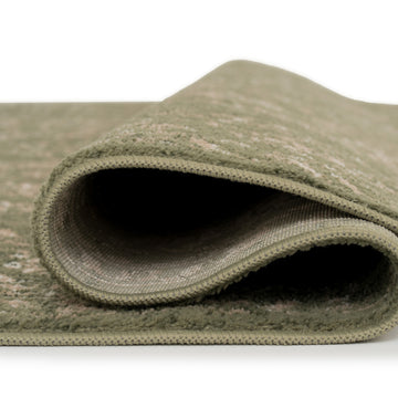 Green Vintage Medallion Runner - Linden