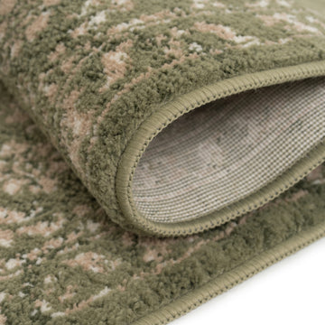 Green Vintage Medallion Runner - Linden