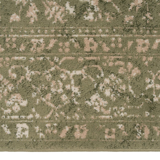Green Vintage Medallion Area Rug - Linden