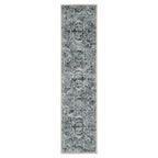 Vintage Blue Medallion Runner - Claudia
