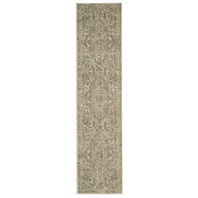 Sage Green Vintage Runner - Isadora