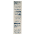 Blue Watercolour Abstract Runner - Lennox