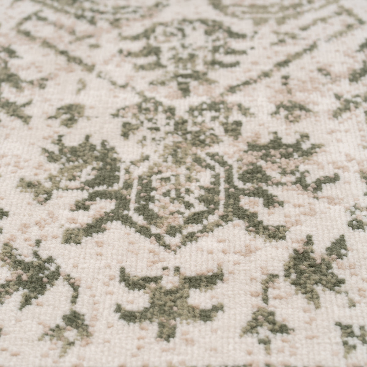 Sage Green Vintage Runner - Isadora