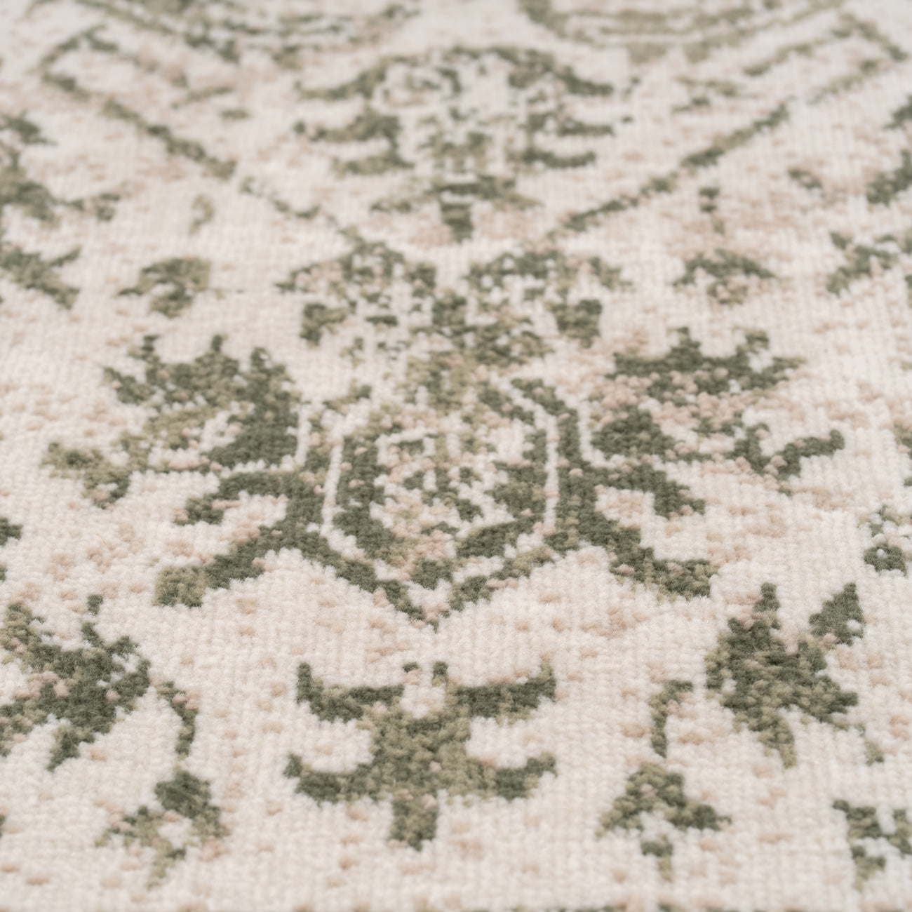 Sage Green Vintage Runner - Isadora