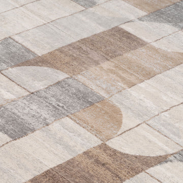 Beige Wabi Sabi Area Rug