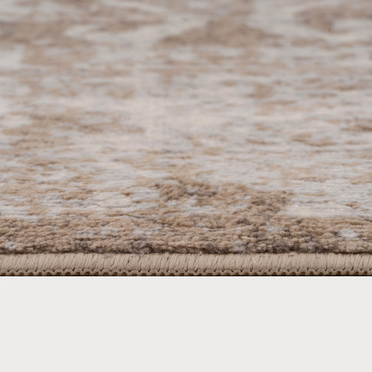 Beige Aztec Runner Rug