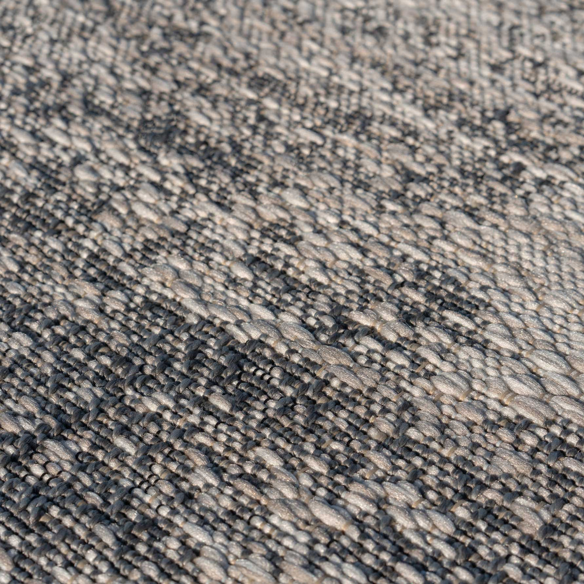 Abstract Grey Outdoor Rug - Pavillion