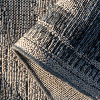 Geometric Grey Outdoor Rug - Pavillion