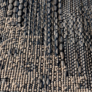 Geometric Grey Outdoor Rug - Pavillion