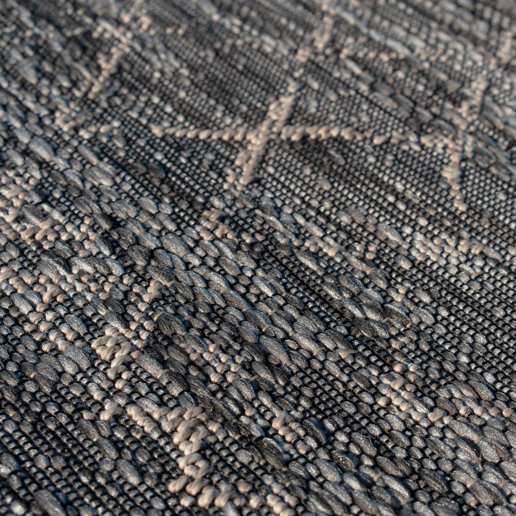 Scandi Grey Outdoor Rug - Pavillion