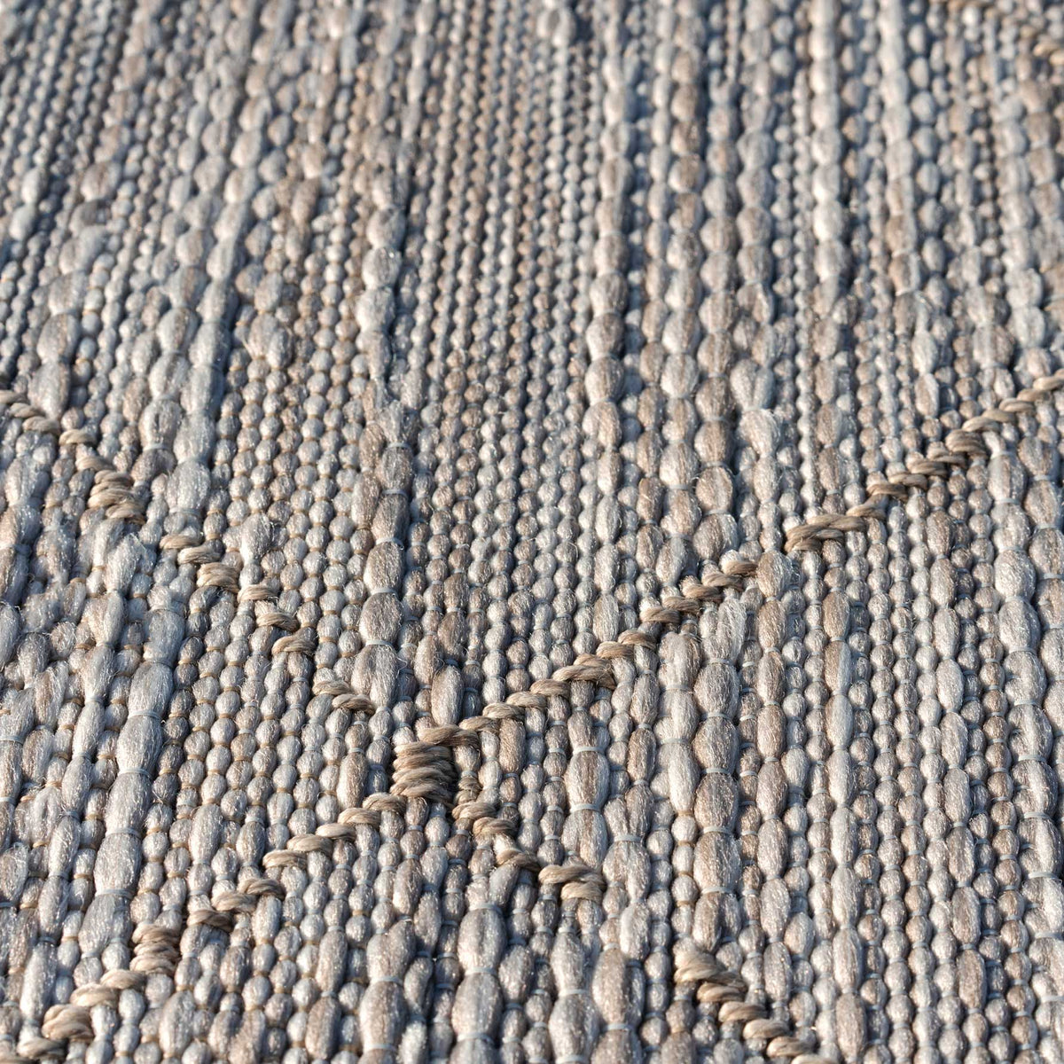 Beige Geometric Outdoor Rug - Pavillion
