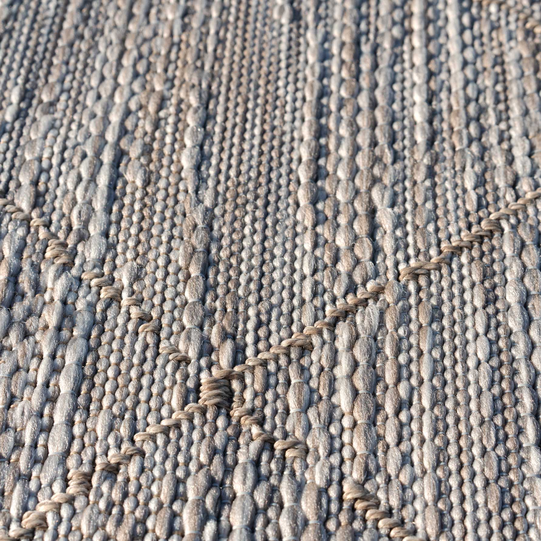 Beige Geometric Outdoor Rug - Pavillion