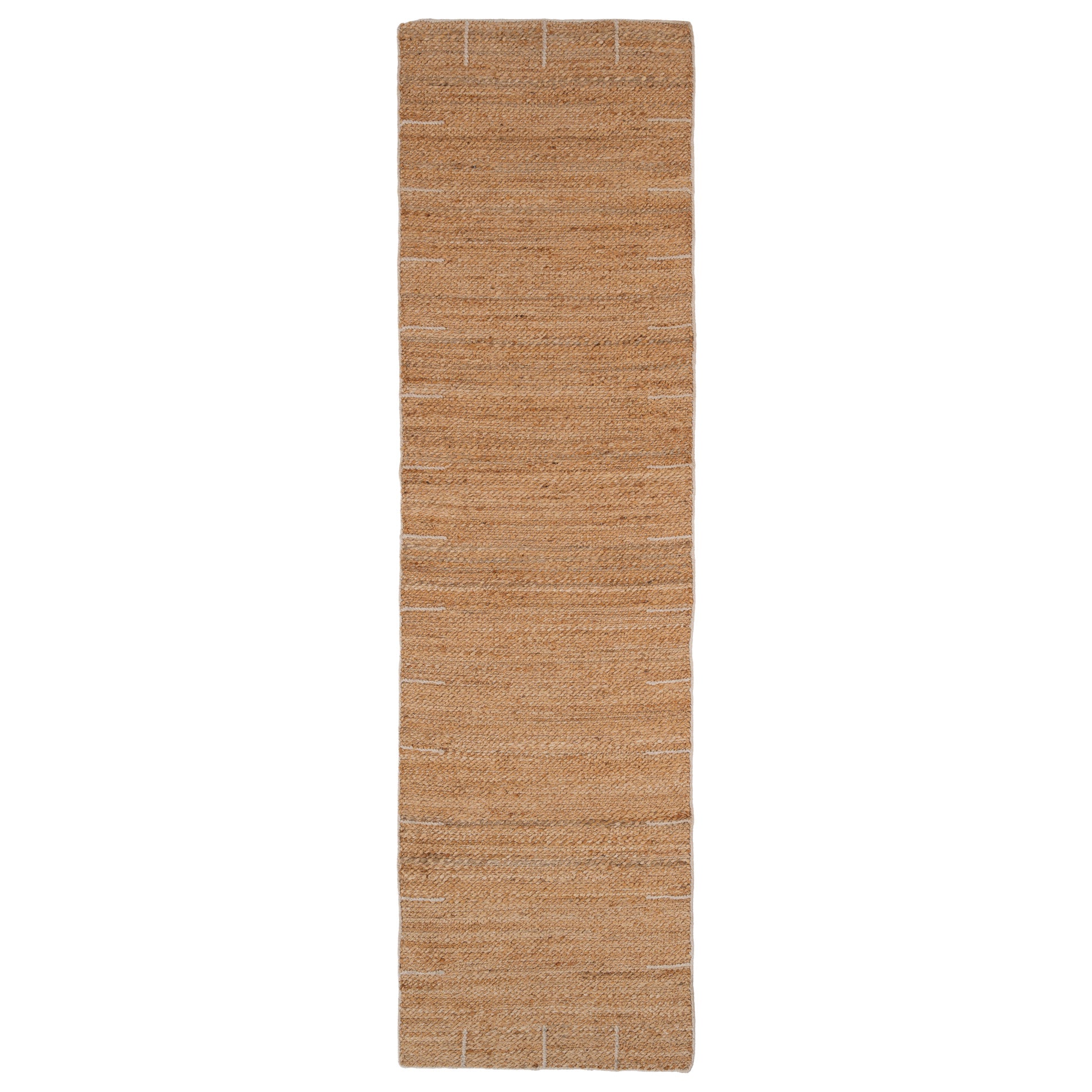 Natural Brown Jute Framed Runner - Annie