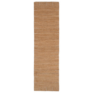 Natural Brown Jute Framed Runner - Annie
