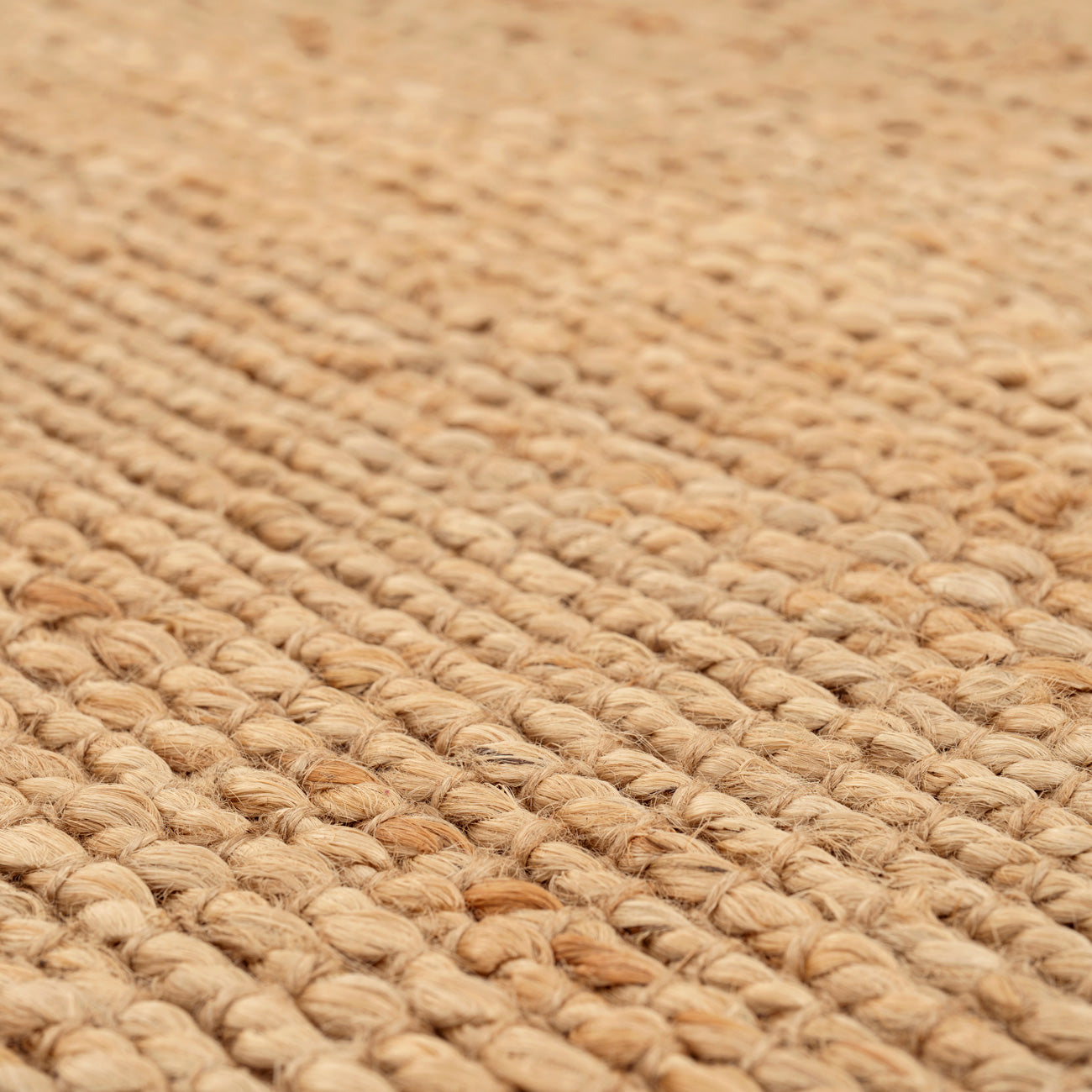 Handwoven Brown Jute Border Runner - Alma