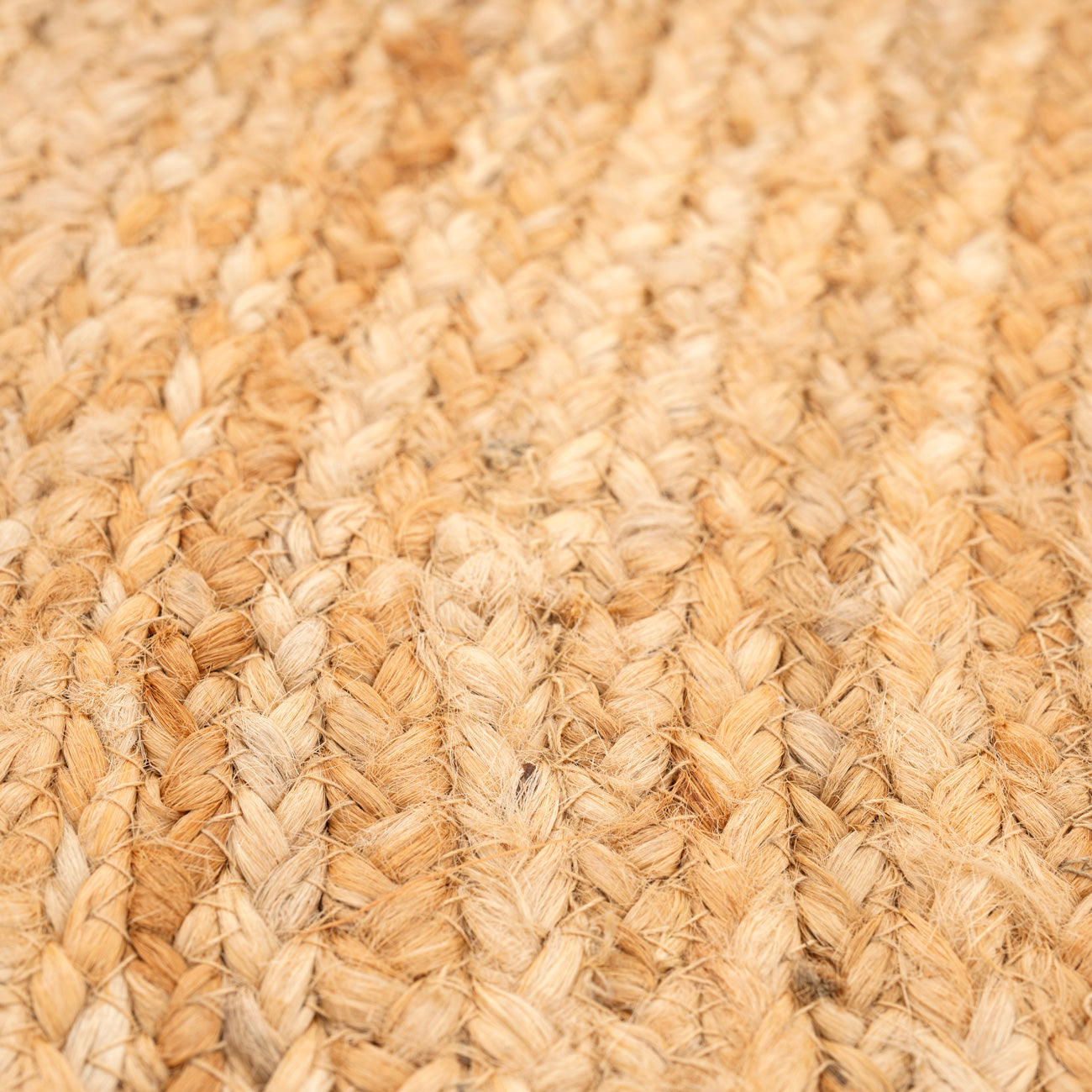 Handwoven Brown Jute Arched Rug - Kaya