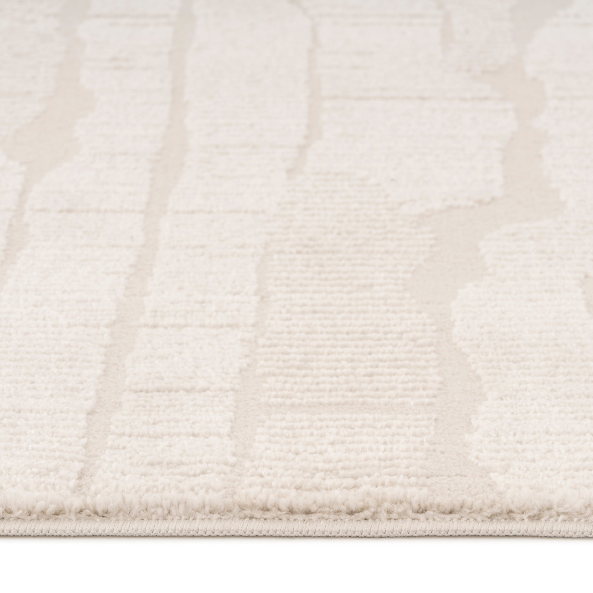 Soft Cream Boho Rug - Elina