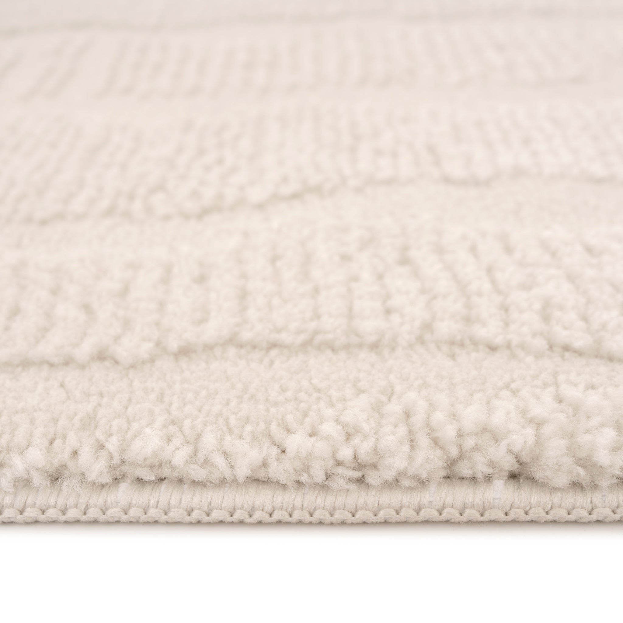 Soft Cream Boho Rug - Elina
