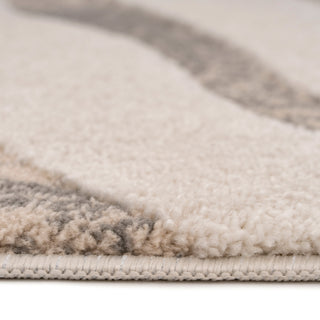 Soft Cream Zebra Print Rug - Nala