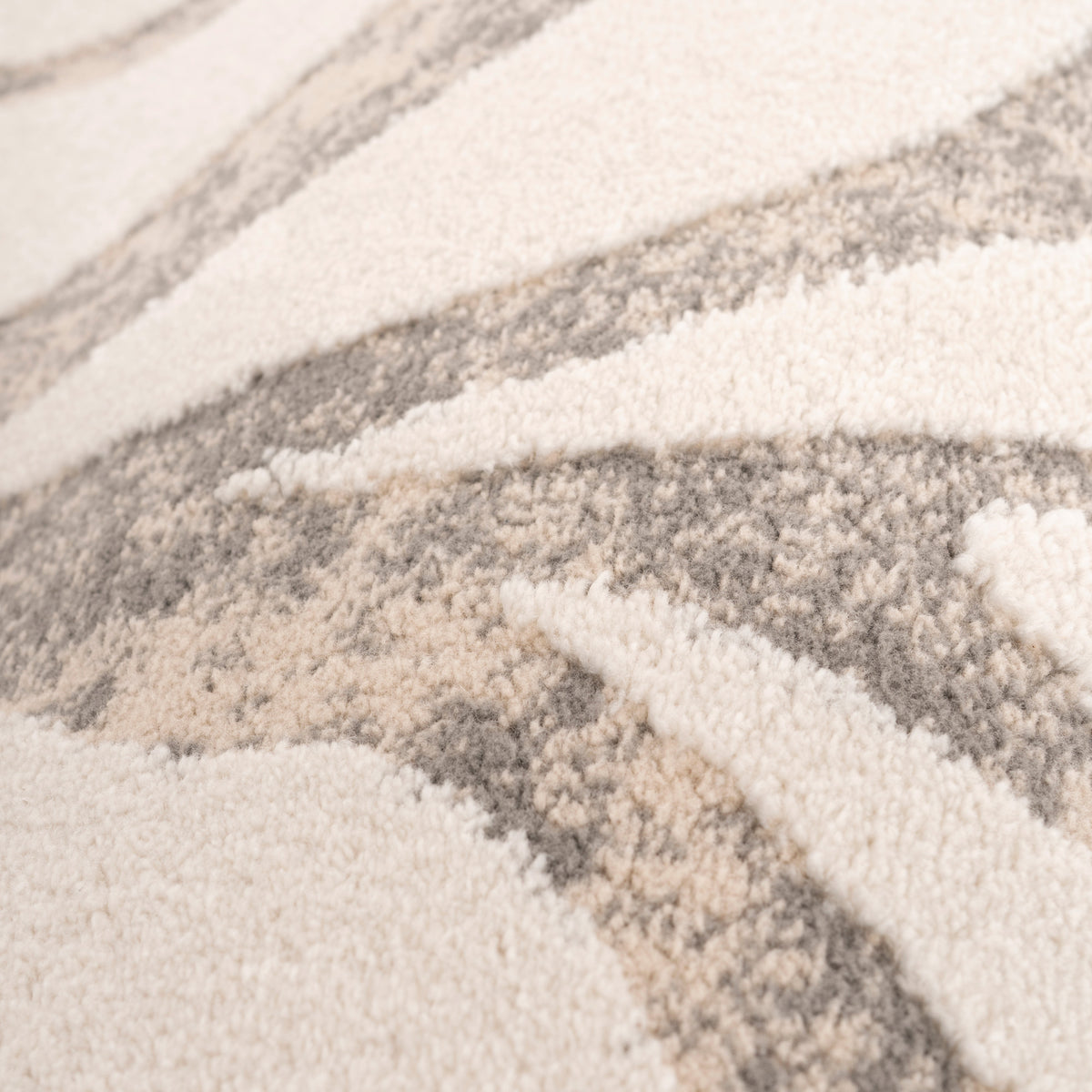 Soft Cream Zebra Print Runner - Nala