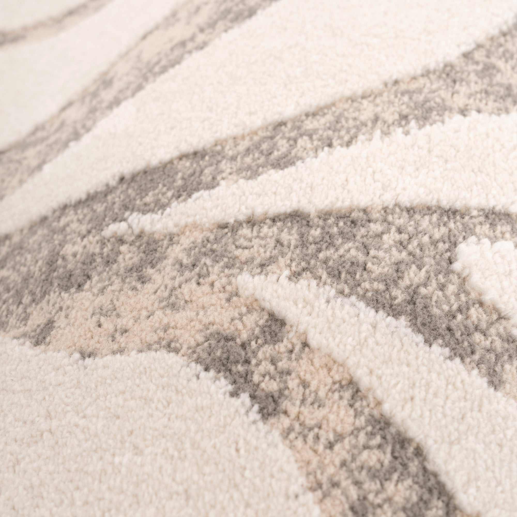 Soft Cream Zebra Print Runner - Nala