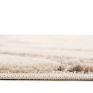 Soft Cream Zebra Print Runner - Nala