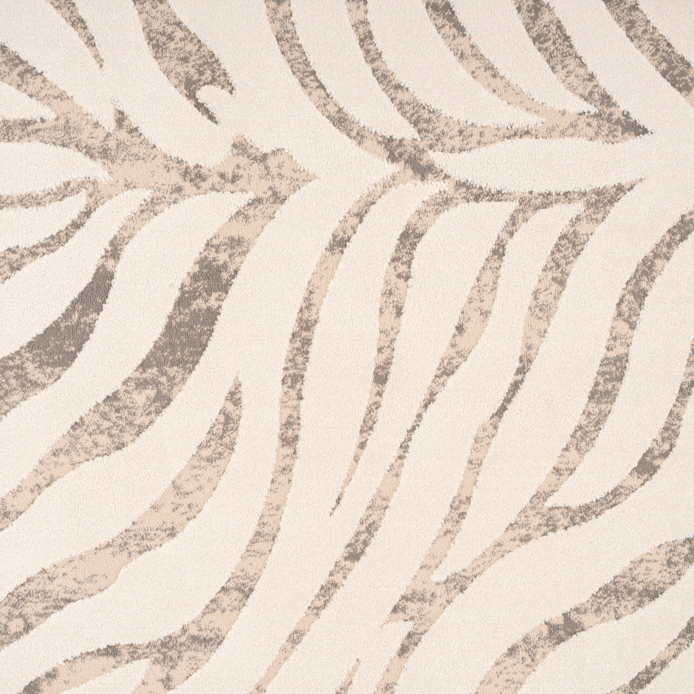 Soft Cream Zebra Print Rug - Nala