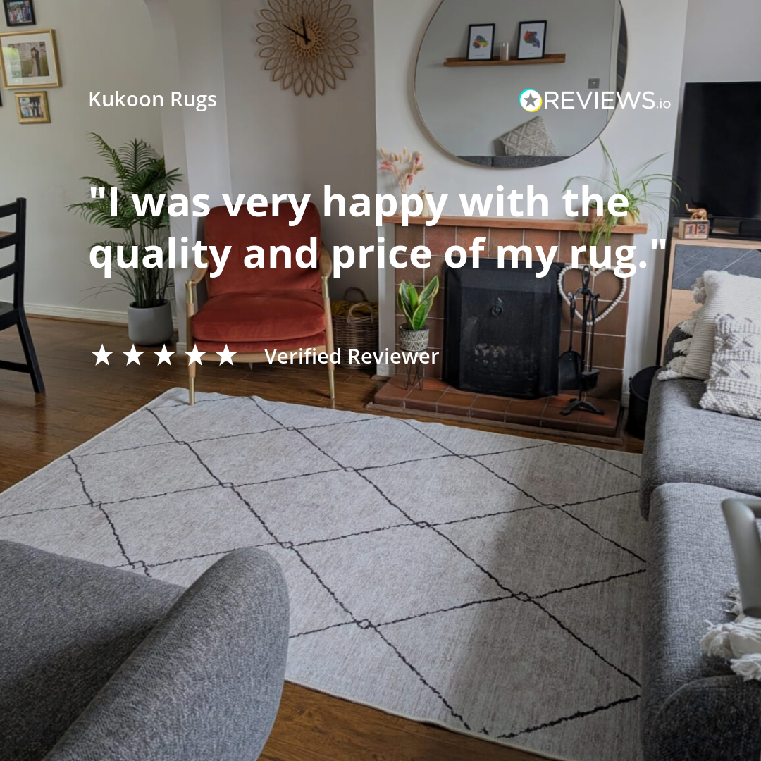 Washable Berber Trellis Rug - Sol