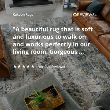 Soft Blue Grey Painted Canvas Runner Rugs - Artist