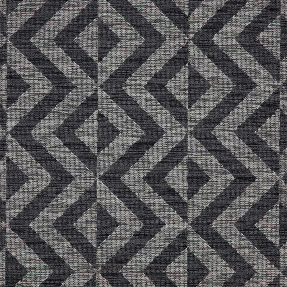 Grey Chevron Outdoor Rug - Rapture
