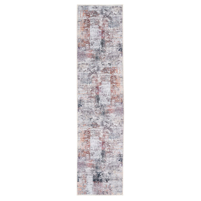 Flatwoven Washable Muted Coral Runner - Brady