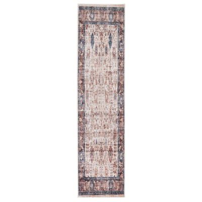Flatwoven Washable Earthy Floral Runner Rug - Shannon