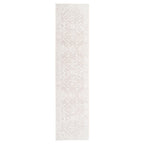 Flatwoven Washable Distressed Beige Runner - Tolka