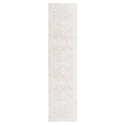 Flatwoven Washable Distressed Beige Runner - Tolka