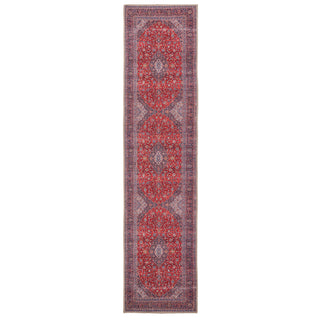Flatwoven Washable Red Oriental Rug - Tullow