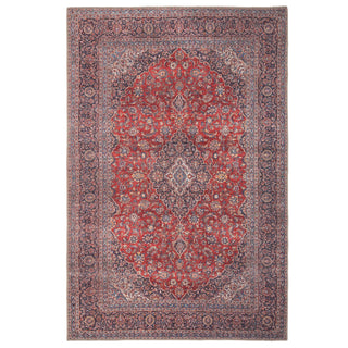 Flatwoven Washable Red Oriental Rug - Tullow