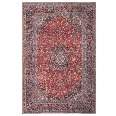 Flatwoven Washable Red Oriental Rug - Tullow