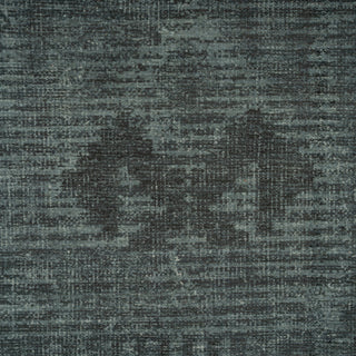 Vintage Distressed Green Washable Runner Rug - Cleo