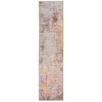 Flatwoven Washable Distressed Multicolour Runner - Carrie