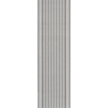 Grey Striped Stair Carpet Runner - Cut to Measure