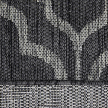 Grey Trellis Outdoor Rug - Seville